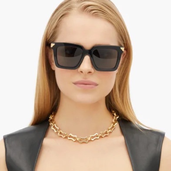 NEW BOTTEGA VENETA BV1005S 001 WOMEN’S SUNGLASSES BOTTEGA VENETA - Picture 10 of 13